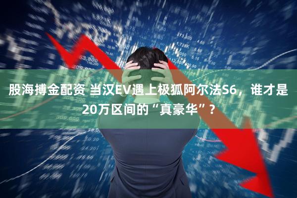 股海搏金配资 当汉EV遇上极狐阿尔法S6，谁才是20万区间的“真豪华”？